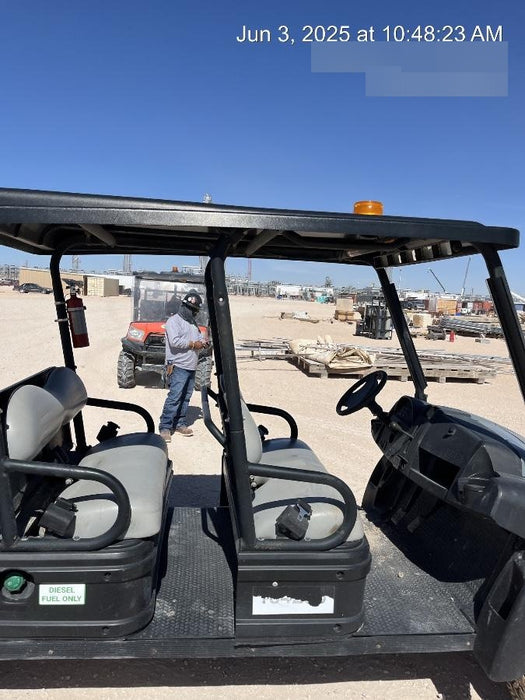 2021 Club Car CA1700D Canopy, Diesel, 4 Passenger