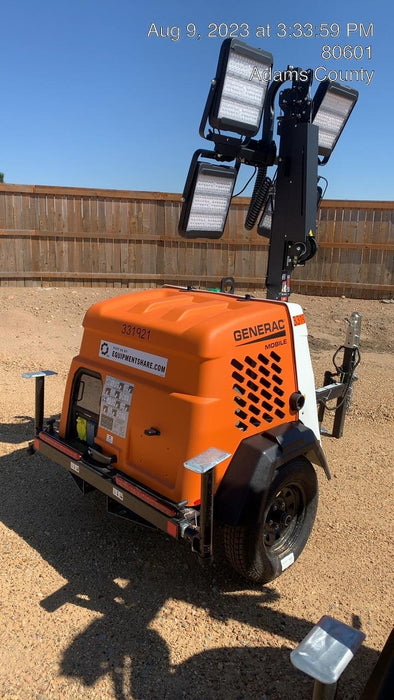 2023 Generac MLT2 Diesel, Flex Switch 120V Input, Powerzone Controller, (4) 320W LED Lights, 4kW Generator, 39.9 Gal Fuel Tank, 2" Ball, T3