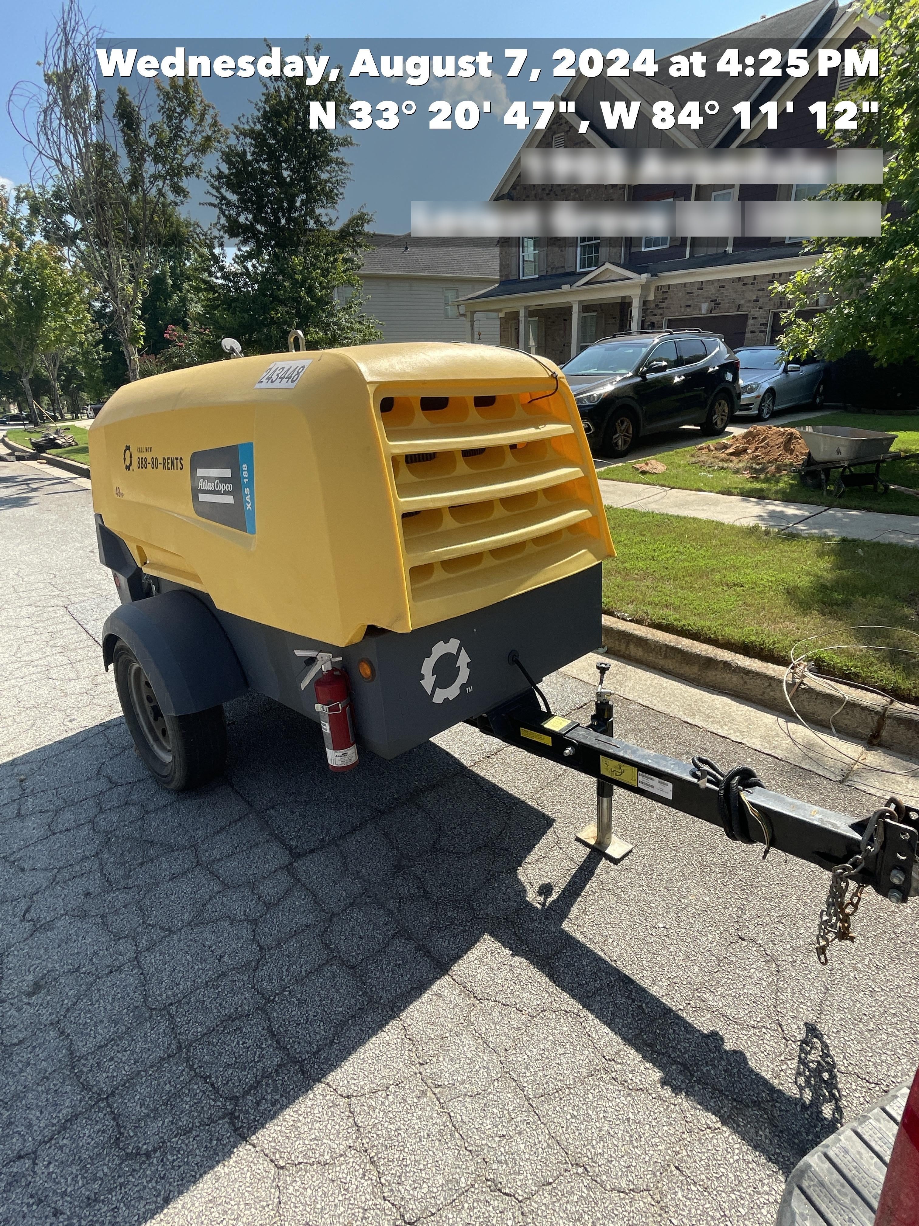 2022 ATLAS COPCO XAS188 CWK