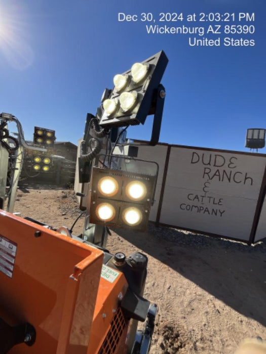 2024 Wanco WLTT-4MM4K Diesel, Deep Sea Controller, Shore Power Plug, Auto Start, (4) 350W LED Floodlights, 4kW Generator, 60 Gal Fuel Tank, 2" Ball, T3