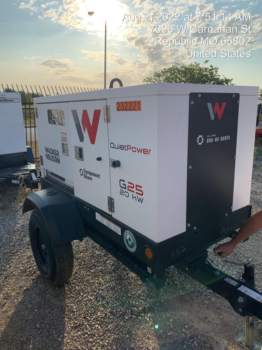 2022 WACKER NEUSON G25