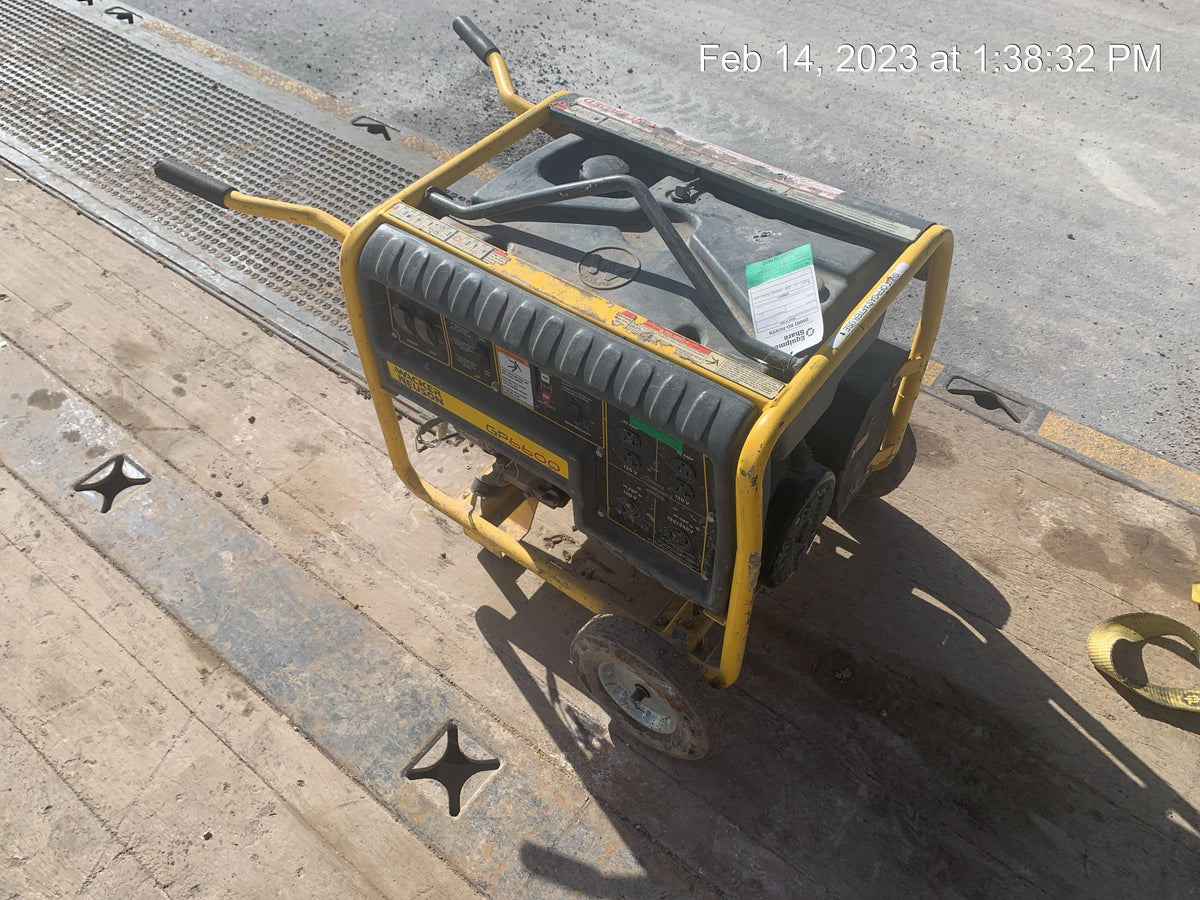 2018 Wacker Neuson GP6600A Wacker Neuson GP6600A Portable Generator, 6 kW
