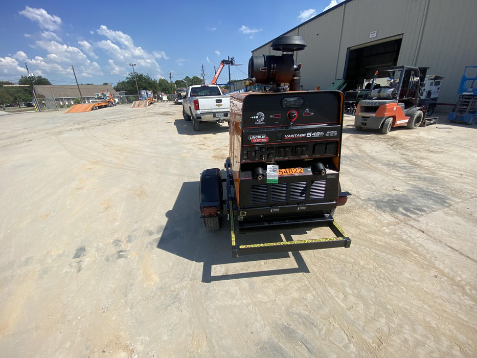 2022 Lincoln Electric Vantage 549X Crosslink Technology, Trailer Mounted, ES Decals, T3