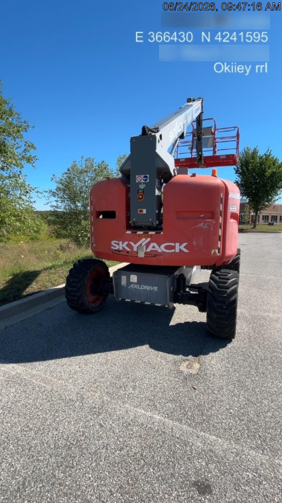 2021 SKYJACK SJ85 AJ