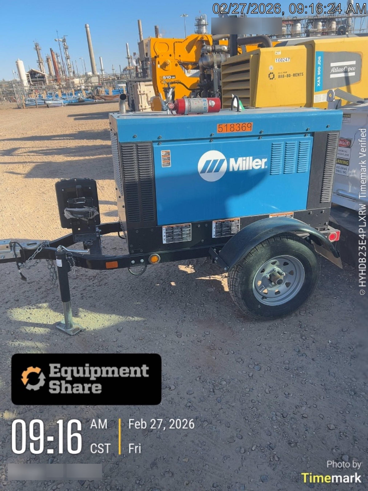 2025 MILLER ELECTRIC BIG BLUE 400