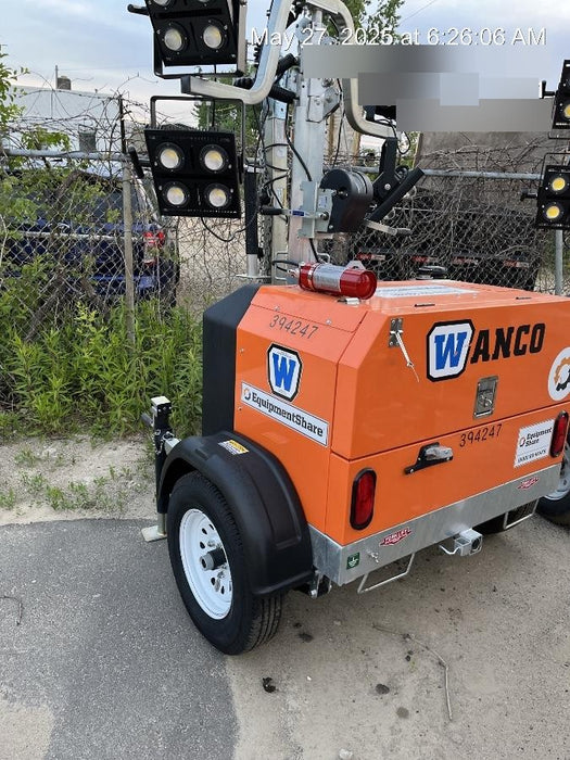 2024 Wanco WLTT-4MM4K Diesel, Deep Sea Controller, Shore Power Plug, Auto Start, (4) 350W LED Floodlights, 4kW Generator, 60 Gal Fuel Tank, 2" Ball, T3