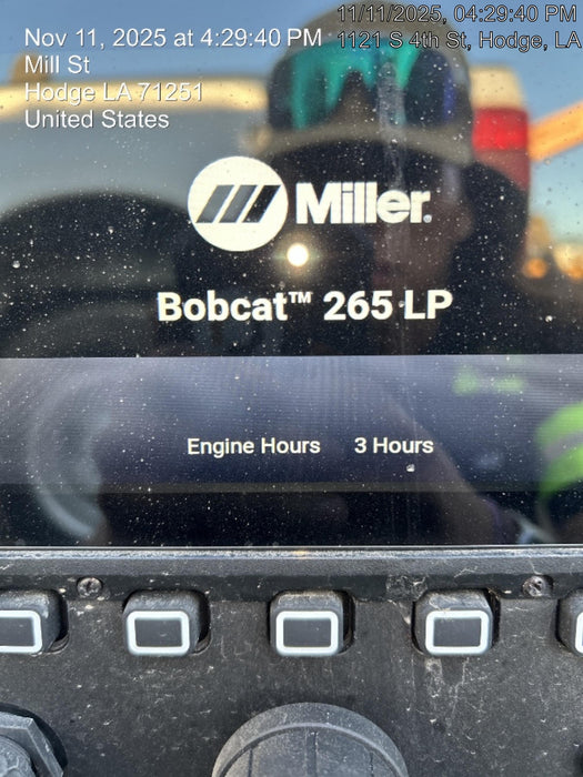 2025 MILLER ELECTRIC Bobcat 265 LP
