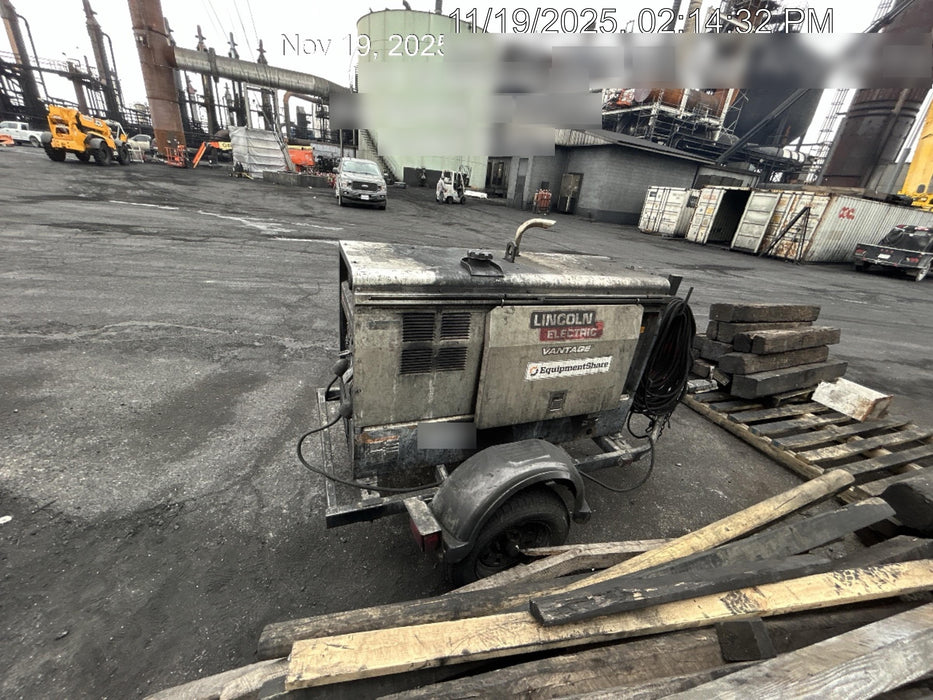 Lincoln Electric Vantage 322 Lincoln Vantage 322 Welder Ready Pak 3 - Vantage 322, Trailer