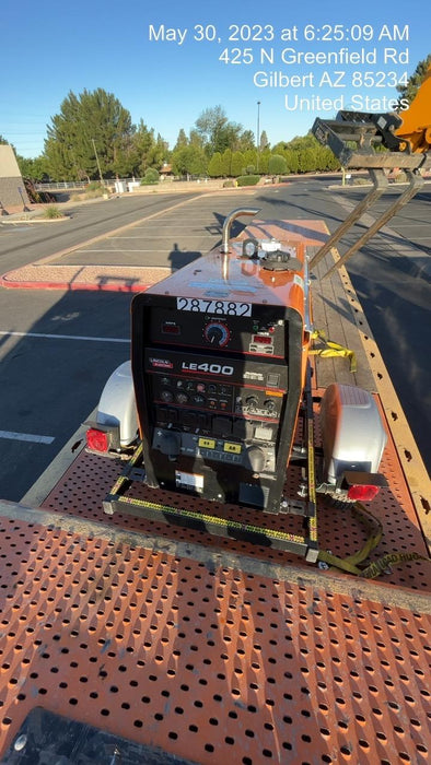 2023 Lincoln Electric LE400 Kubota V1505, Trlr, Cable Rack, Light Kit, ES Decals, T3