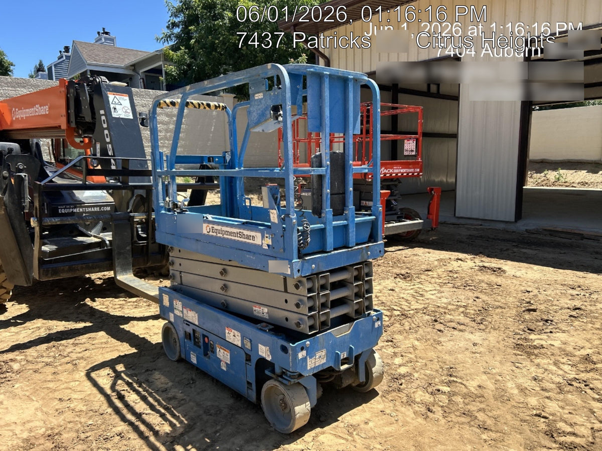 2019 Genie GS-1930 Half Height Swing Gate, 800W Inverter