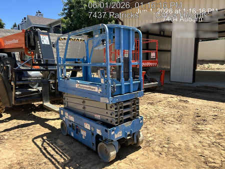 2019 Genie GS-1930 Half Height Swing Gate, 800W Inverter