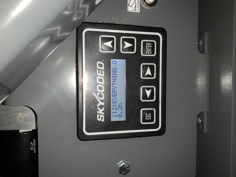 2020 Skyjack SJIII-3219 Solid NM Tires, Half height spring hinged entry gate, Dual Beacons, 800W Inverter