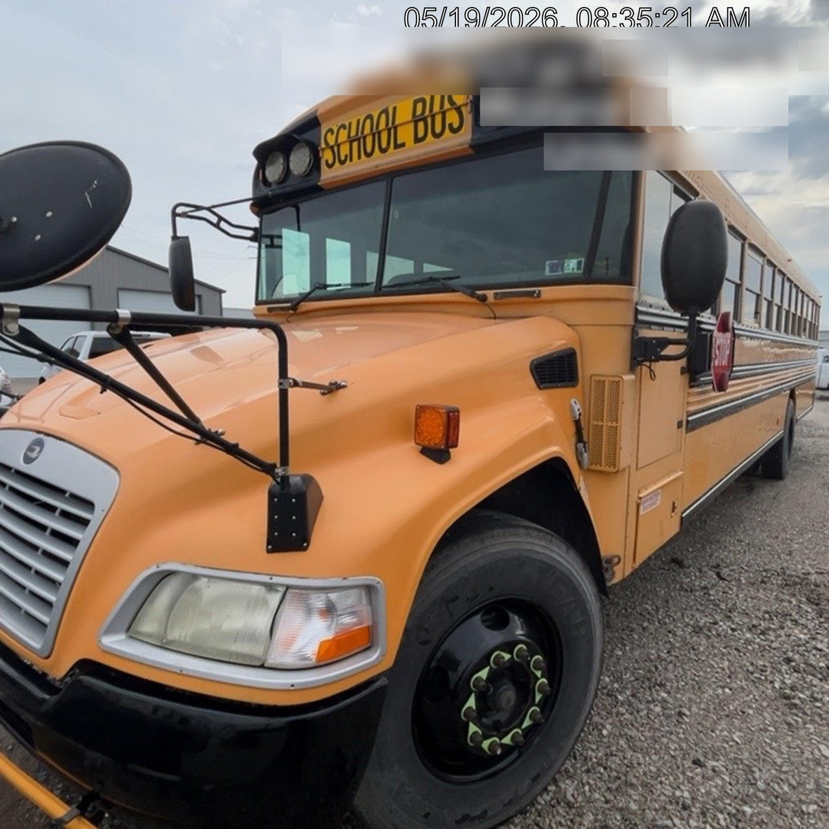 2012 BLUE BIRD 72 Passenger Bus