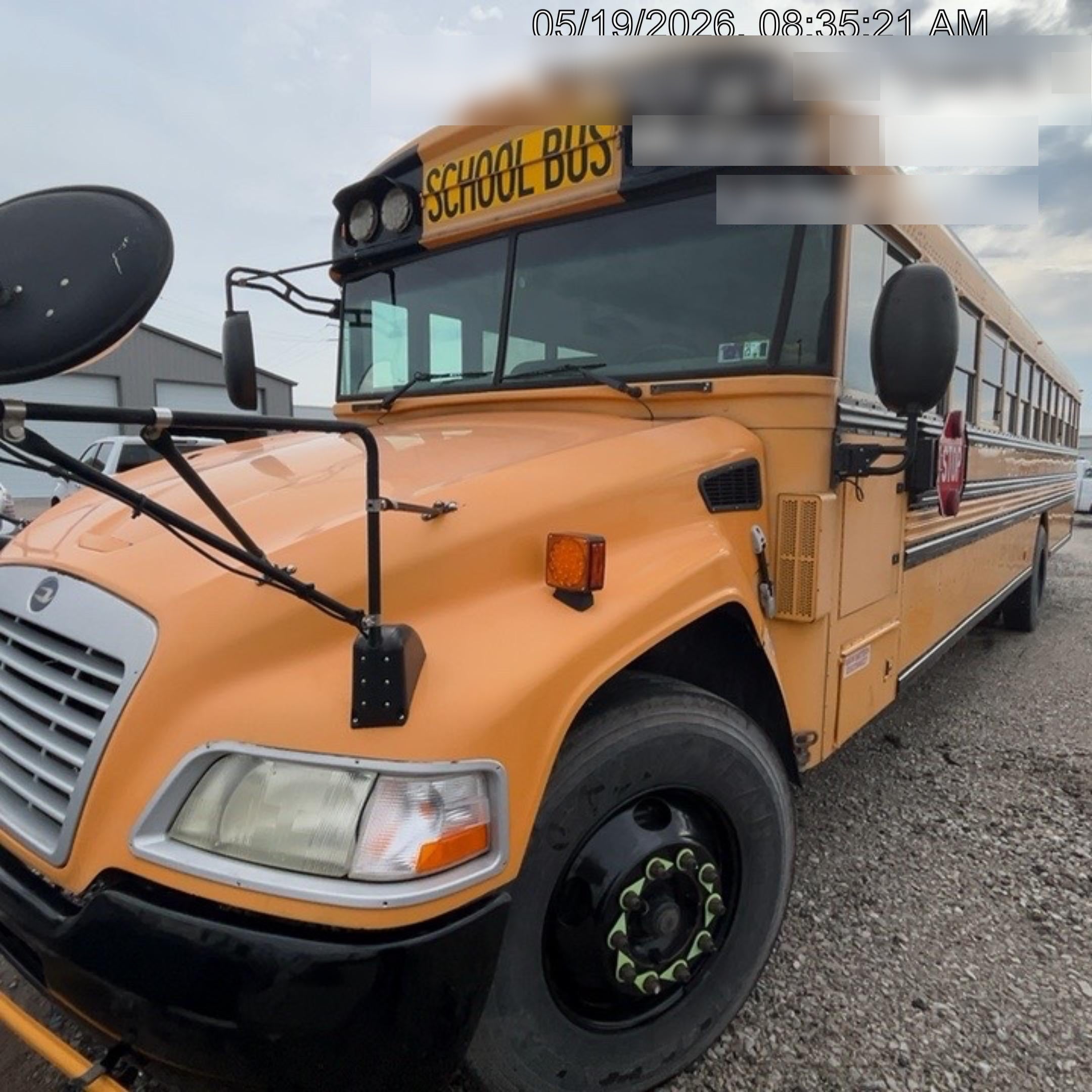 2012 BLUE BIRD 72 Passenger Bus
