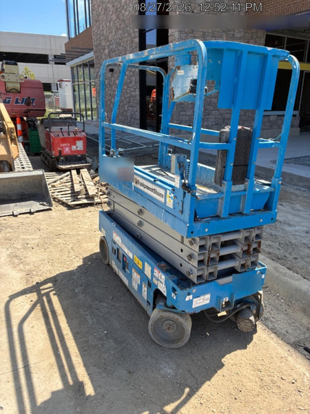2019 Genie GS-1930 Fixed rails with chain Entry