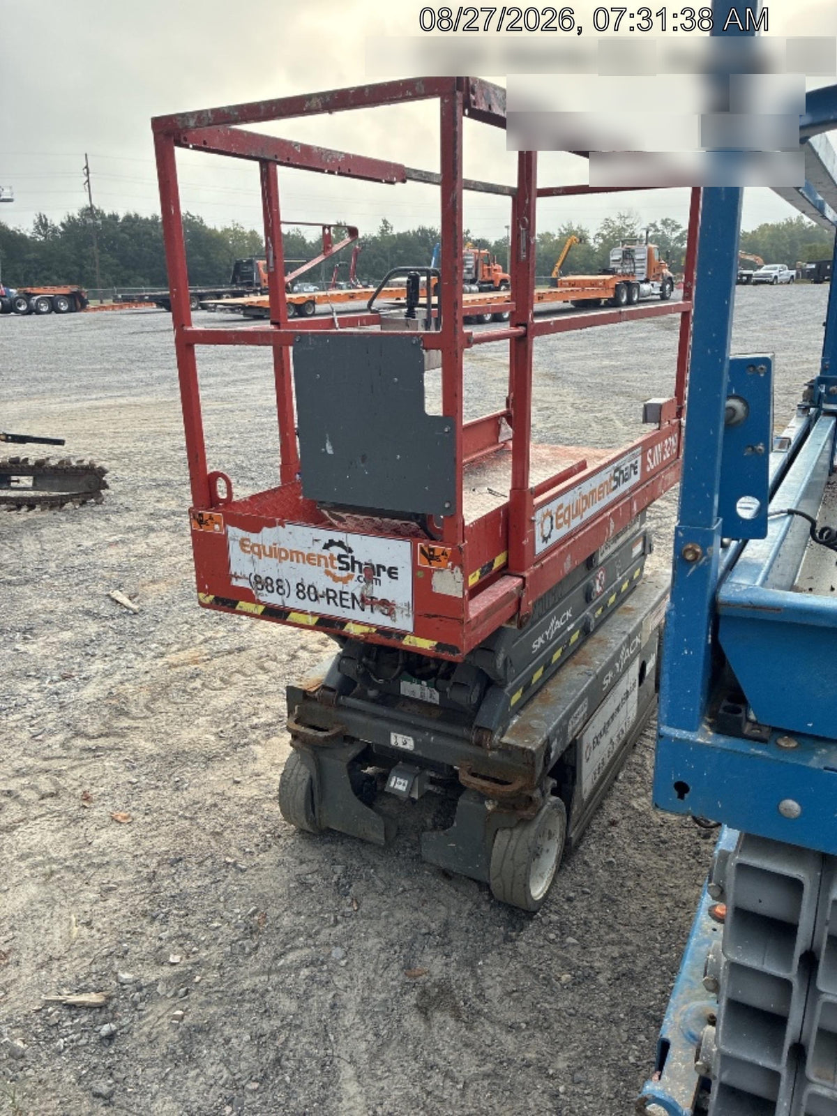 2019 Skyjack SJIII-3219 Skyjack SJIII3219 Standard w/Trojan Batteries