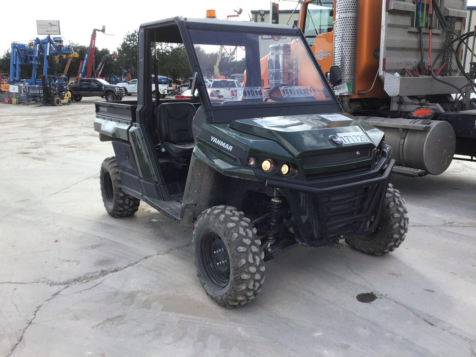 2021 Yanmar YU1000 Canopy, Steel Wheel, Poly WindShield, Beacon, Backup Alarm