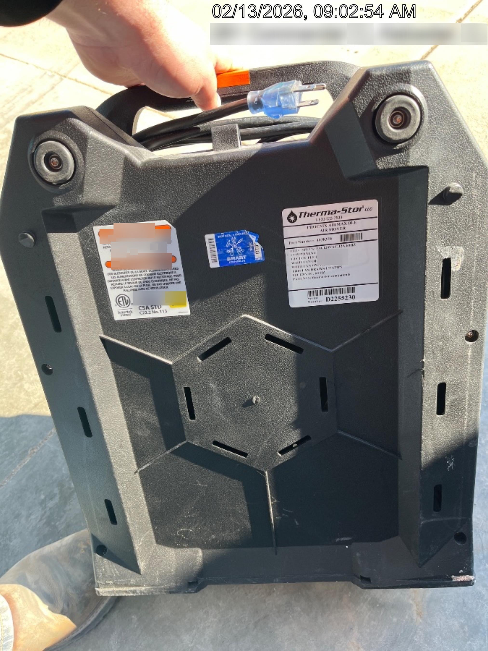 2022 PHOENIX AirMAX Radial Air Mover