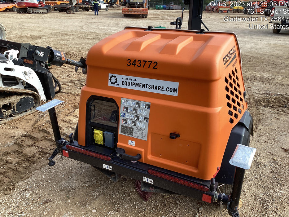 2023 Generac MLT2 Diesel, Flex Switch 120V Input, Powerzone Controller, (4) 320W LED Lights, 4kW Generator, 39.9 Gal Fuel Tank, 2" Ball, T3
