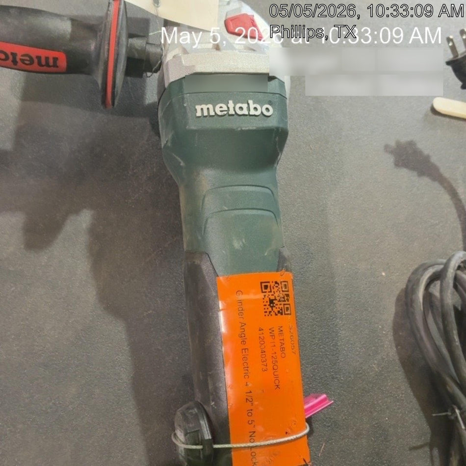 2025 METABO WP11-125QUICK