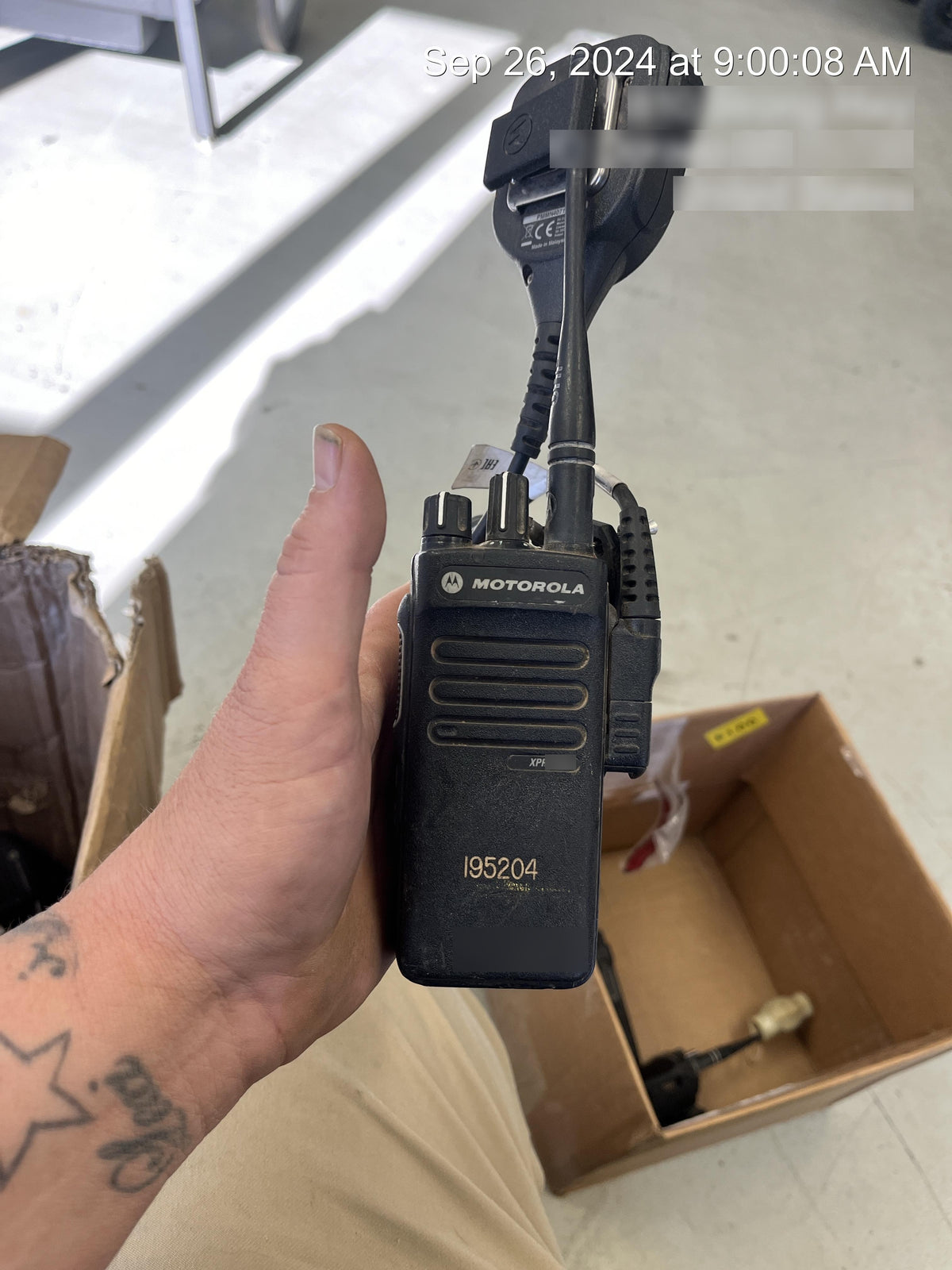 2021 MOTOROLA XPR3300E
