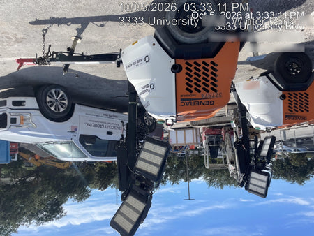 2023 Generac MLT2 Diesel, Flex Switch 120V Input, Powerzone Controller, 
(4) 320W LED Lights, 4kW Generator, 39.9 Gal Fuel Tank, 2" Ball, T3