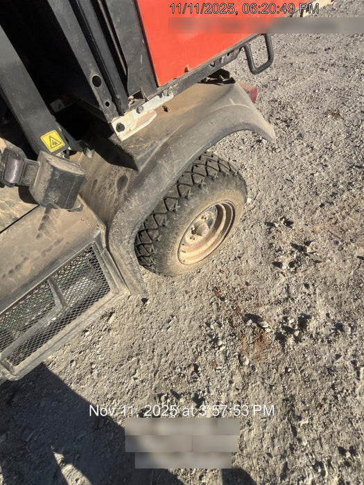 2022 Kubota RTV-X1140W-H Plastic Canopy, Windshield Acrylic Clear, LED Strobe Light, Wire Harness Kit, Back up Alarm