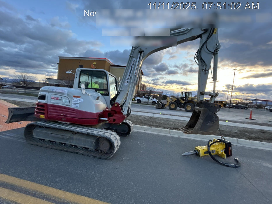 2020 Takeuchi TB290C Cab/Heat/Air, Rubber Tracks, Manual TAG QC