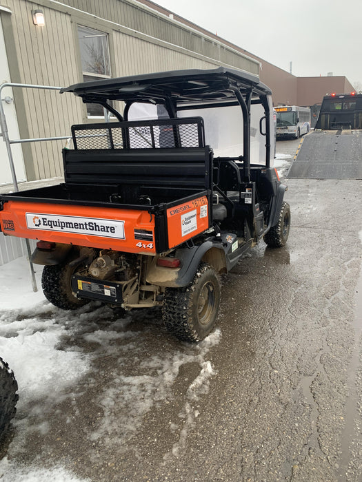 2022 Kubota RTV-X1140W-H Plastic Canopy, Windshield Acrylic Clear, LED Strobe Light, Wire Harness Kit, Back up Alarm