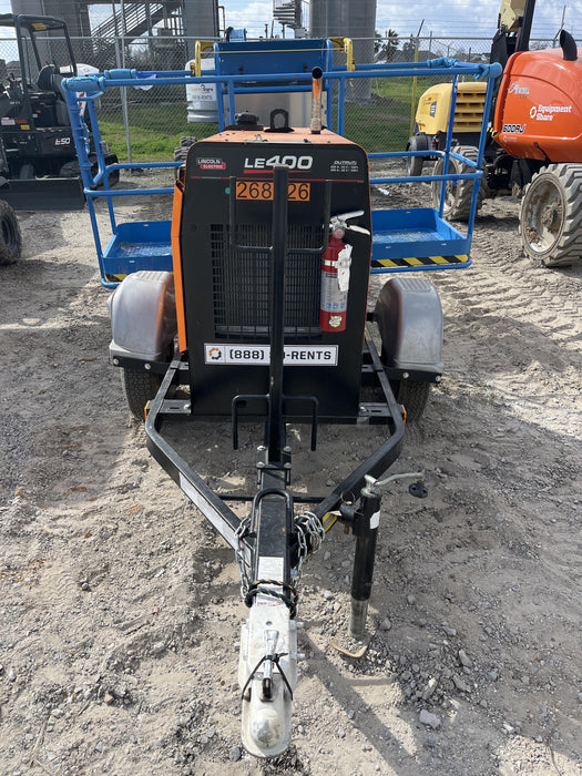 2022 Lincoln Electric LE400 Kubota V1505, Trlr, Cable Rack, Light Kit, ES Decals, T3