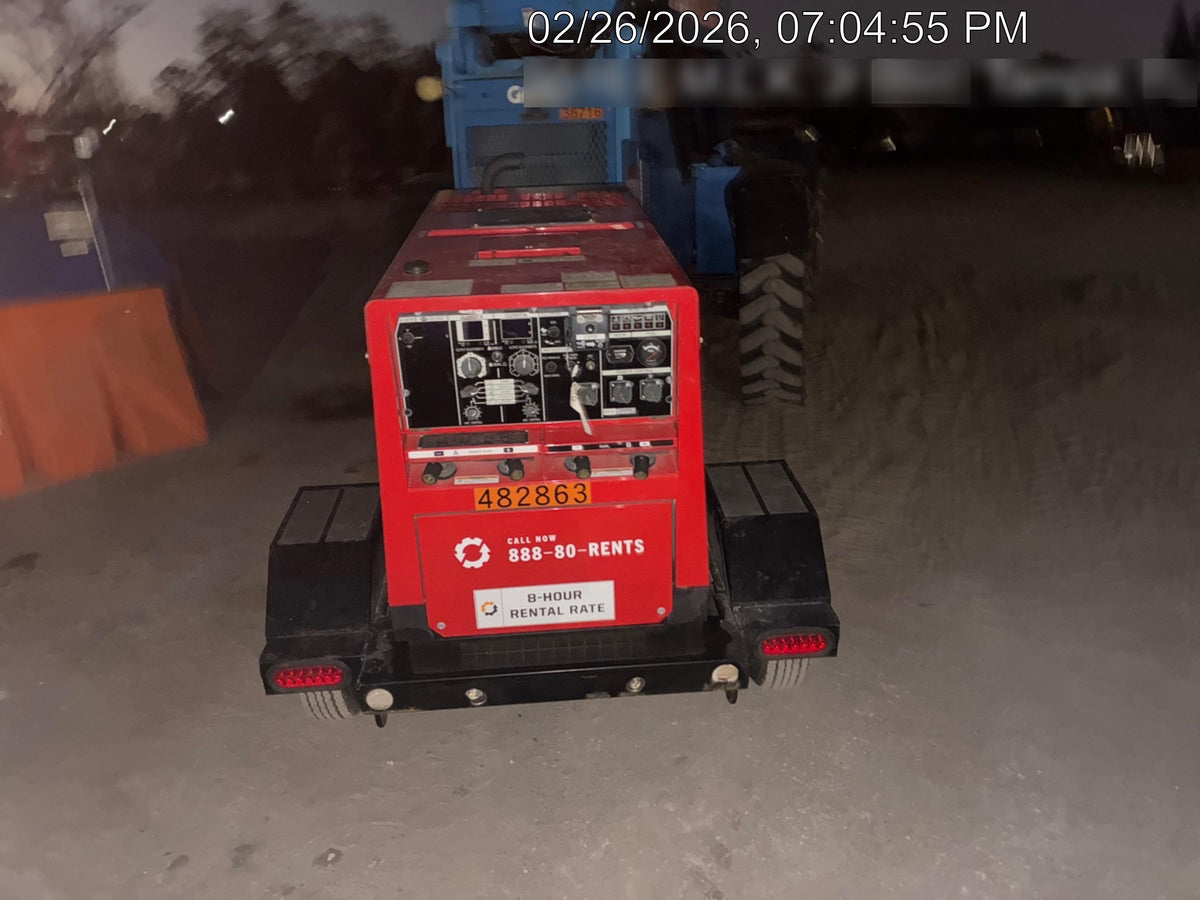 2024 Shindaiwa DGW400DML Kubota D902 Engine, 23 HP, Dual Op Welder, Wire, Arc, Droop Stick, Tig, and CC Stick Functionality, Simulphase, 3 Phase and 1 Phase Gen Output, Single Axle NB Trlr, Slr Trckl Chrg 12V 12W, Fire Ext, T3