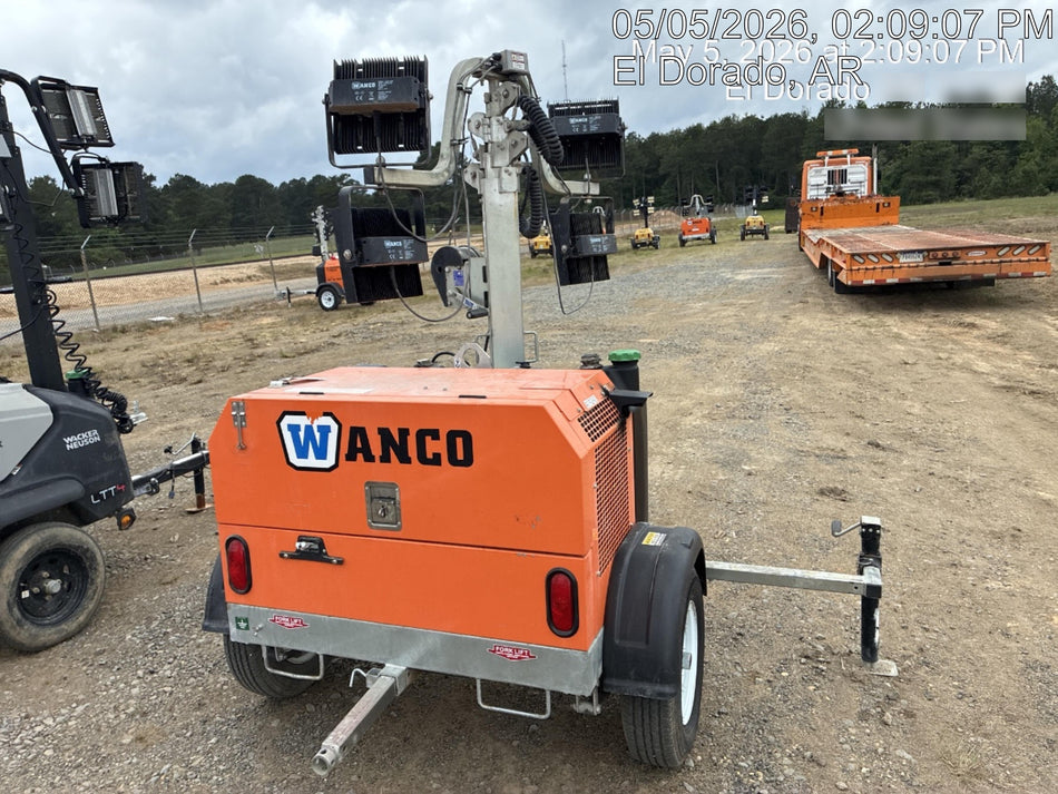 2024 Wanco WLTT-4MM4K Diesel, Deep Sea Controller, Shore Power Plug, Auto Start, (4) 350W LED Floodlights, 4kW Generator, 60 Gal Fuel Tank, 2" Ball, T3