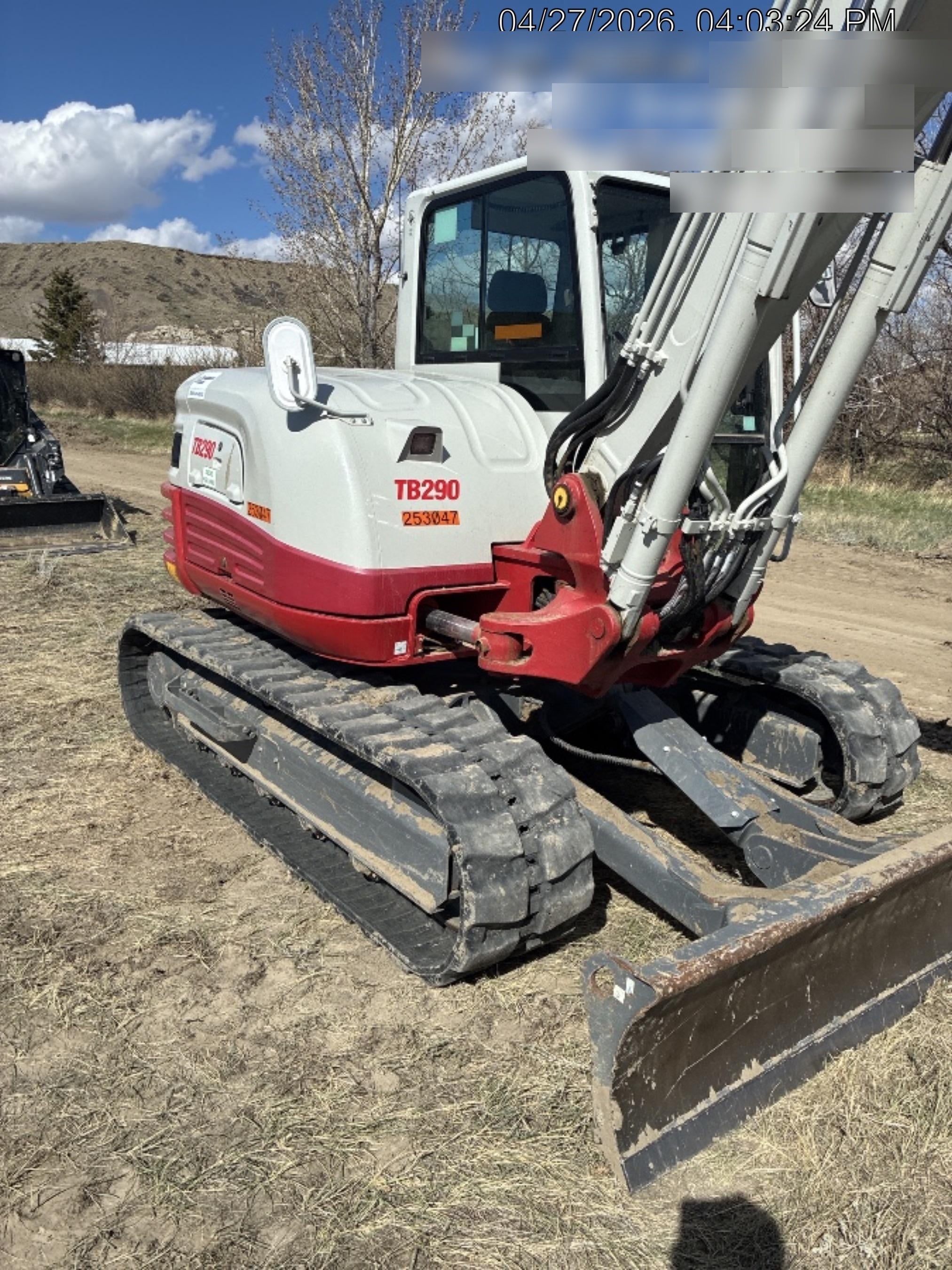 2022 TAKEUCHI TB290-CR