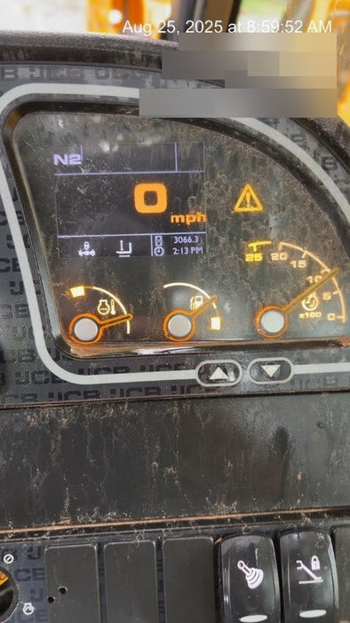 2019 JCB 510-56 74 HP, Beacon, Worklights, Aux Hydraulics, Solid Tires, 60" Carriage/Forks