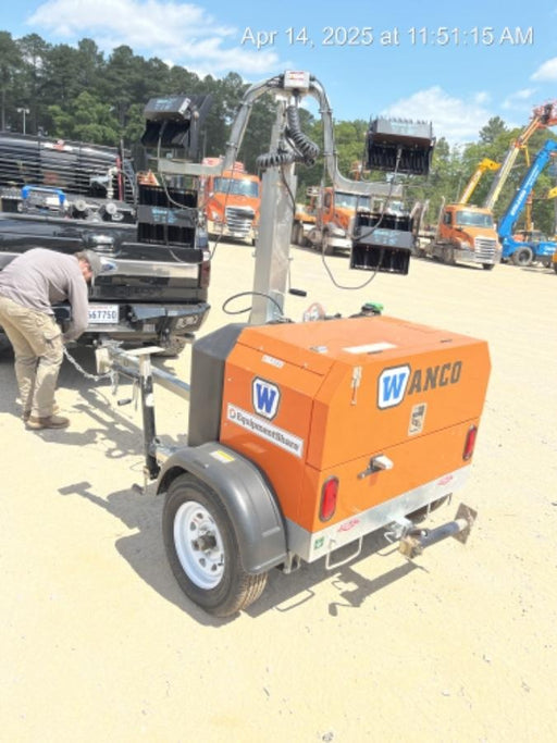 2024 Wanco WLTT-4MM4K Diesel, Deep Sea Controller, Shore Power Plug, Auto Start, (4) 350W LED Floodlights, 4kW Generator, 60 Gal Fuel Tank, 2" Ball, T3