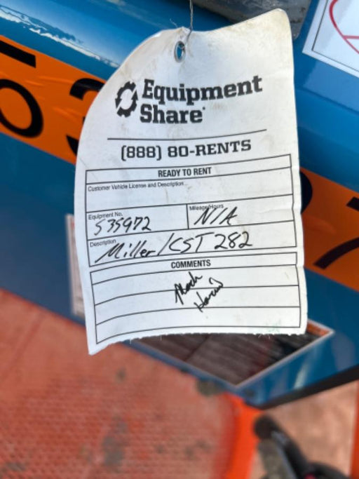 2025 MILLER ELECTRIC CST-282