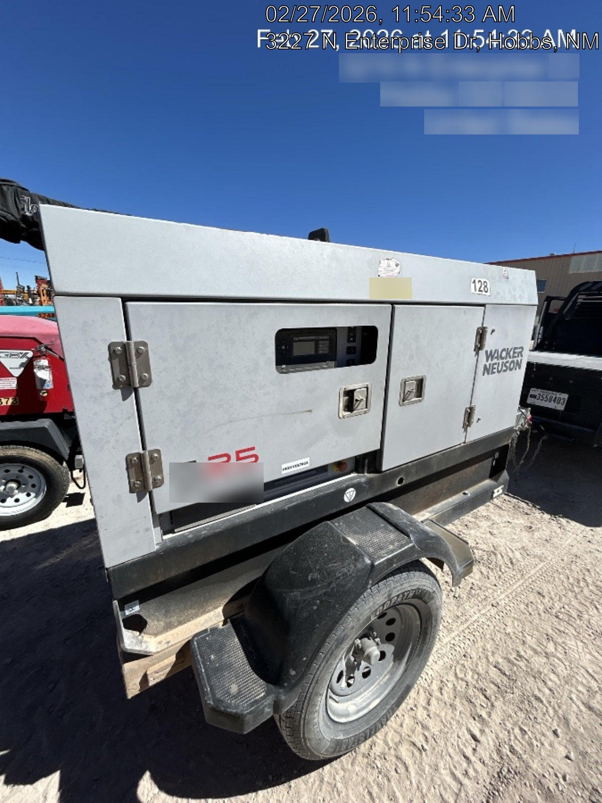 2018 WACKER NEUSON G25