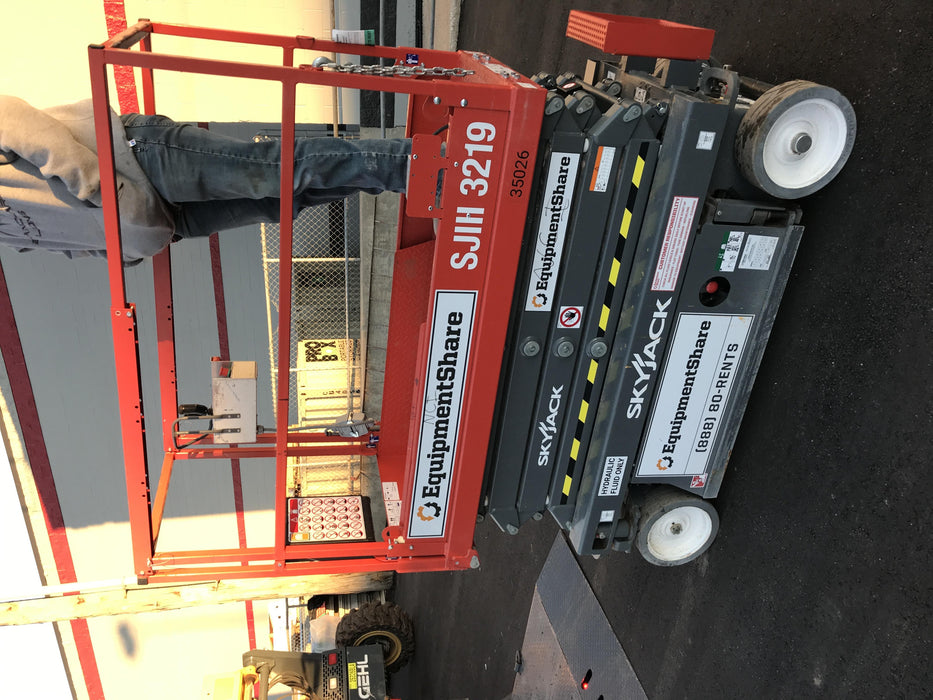 2019 Skyjack SJIII-3219 Standard Options, Trojan Batteries