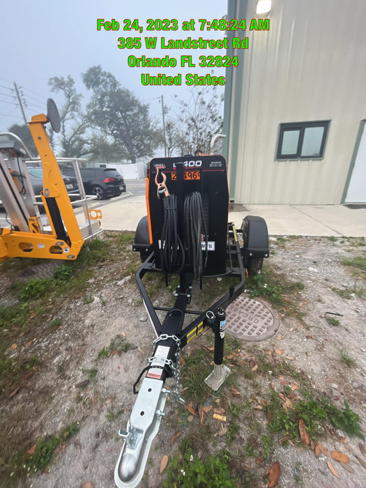 2022 Lincoln Electric LE400 Kubota V1505, Trlr, Cable Rack, Light Kit, ES Decals, T3