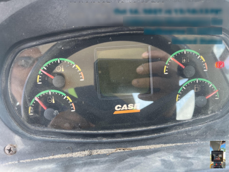 2016 Case 721F CLOSED CAB, JRB 416 STYLE HYD COUPLER