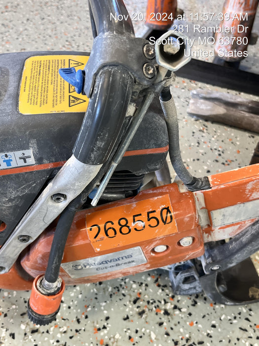 2022 HUSQVARNA K760 CUT-N-BREAK