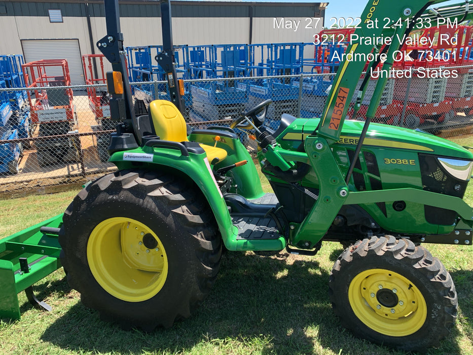2021 JOHN DEERE 3038E