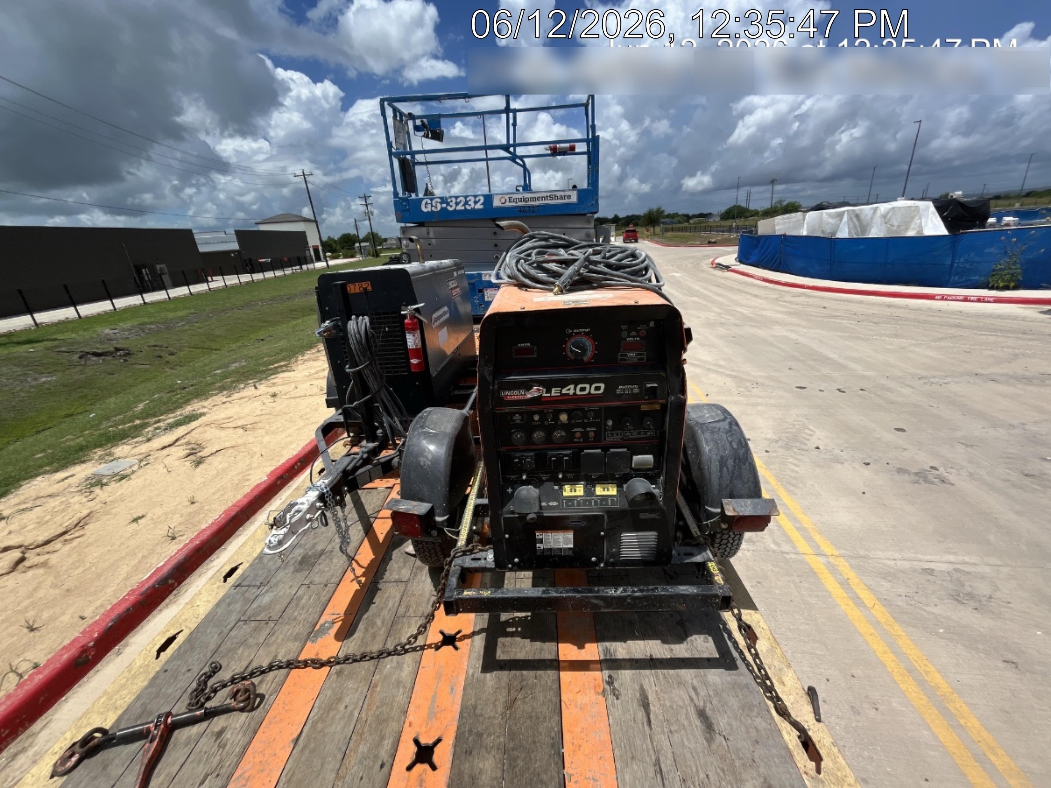 2022 Lincoln Electric LE400 Kubota V1505, Trlr, Cable Rack, Light Kit, ES Decals, T3