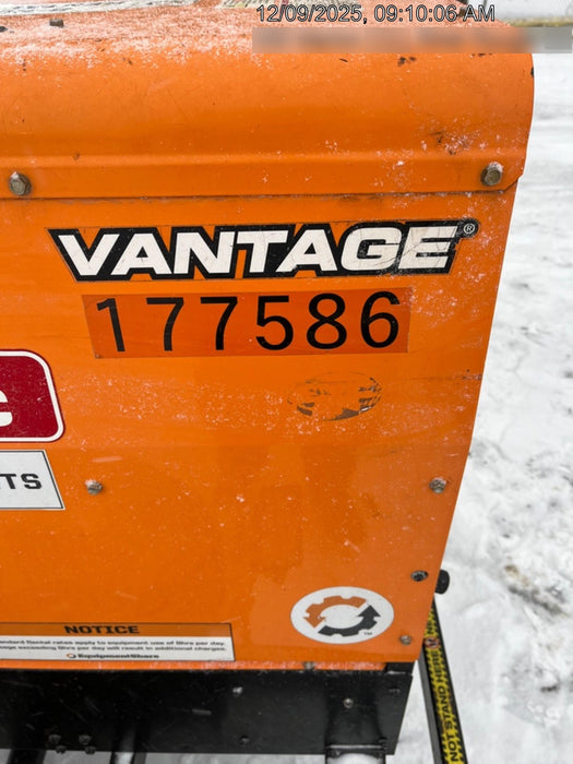 2021 Lincoln Electric Vantage 322 Vantage 322 Ready Pak 3 w/ Decals, ORANGE (includes trailer, cable rack, fender light kit) NO Telematics