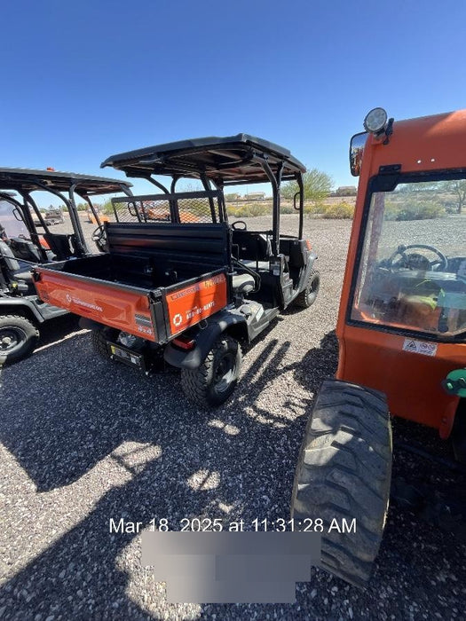 2022 Kubota RTV-X1140R-H Plastic Canopy, Windshield Acrylic Clear, LED Strobe Light, Wire Harness Kit, Back up Alarm