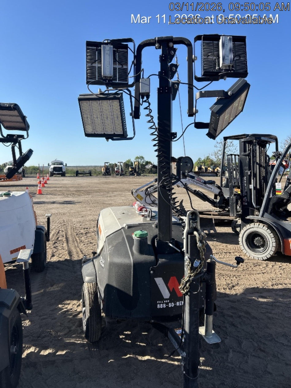 2024 Wacker Neuson LTT4 Diesel, Kohler KDW702, Deep Sea Controller, Auto Start, LED 320W, Bypass Outlet, T3