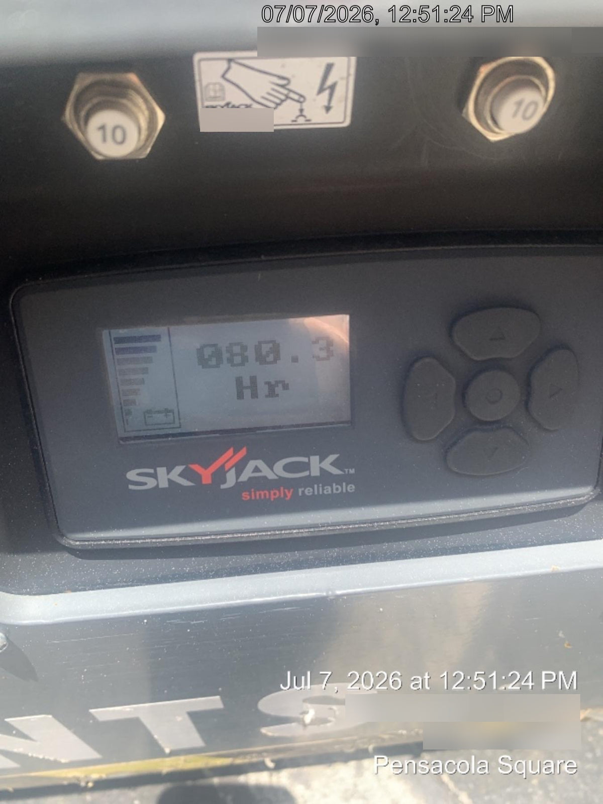 2024 Skyjack SJ3219 Electric Drive, Sld NM Tires, DBcns, RFRails, Power to Platform, T3 + Access Control