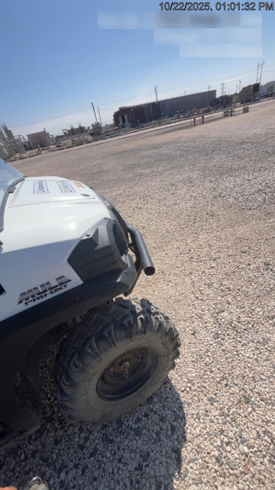 2022 Kawasaki Mule PRO-DXT Standard Options, Backup Alarm, Beacon, Plastic Hard Top, Poly Windshield, Horn Kit