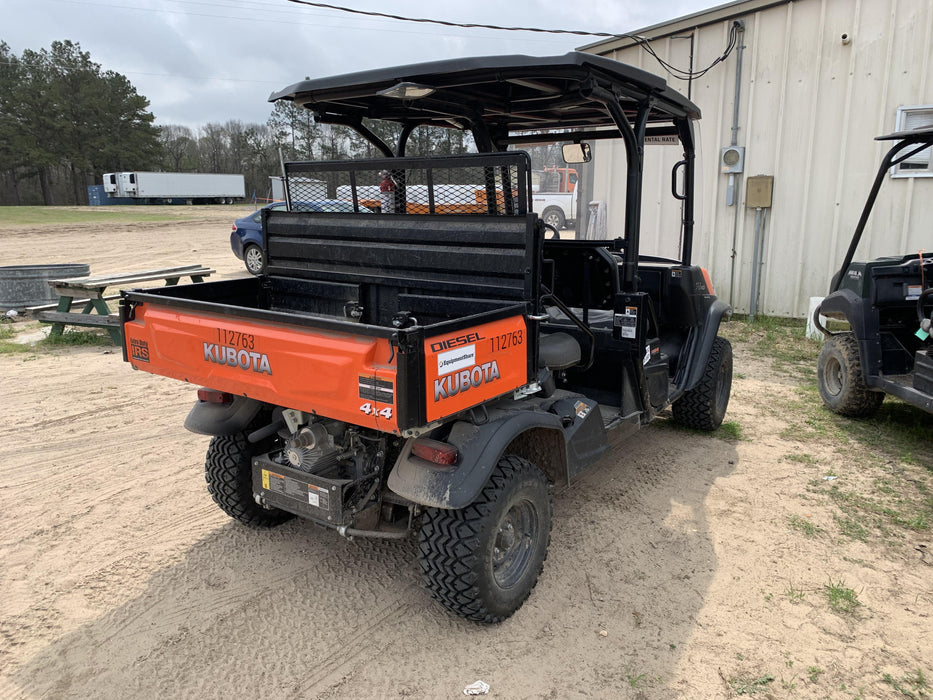 2020 Kubota RTV-X1140 4 Seat UTV, 4WD, Canopy, Standard Rental Spec