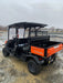 2021 Kubota RTV-X1140W-H Plastic Canopy, Windshield Acrylic Clear, LED Strobe Light, Wire Harness Kit, Back up Alarm